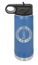 Load image into Gallery viewer, National Guard Laser Engraved Water Bottle  (Etched)

