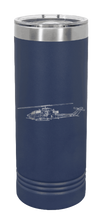 Load image into Gallery viewer, Cobra Laser Engraved Skinny Tumbler (Etched)
