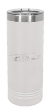 Load image into Gallery viewer, Cobra Laser Engraved Skinny Tumbler (Etched)
