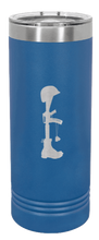 Load image into Gallery viewer, Soldiers Cross Laser Engraved Skinny Tumbler (Etched)
