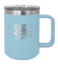 Load image into Gallery viewer, Seal Team Laser Engraved Mug (Etched)
