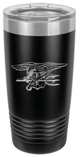 Load image into Gallery viewer, Seal Team Laser Engraved Tumbler (Etched)
