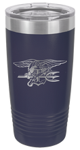 Load image into Gallery viewer, Seal Team Laser Engraved Tumbler (Etched)
