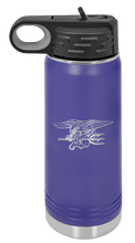 Load image into Gallery viewer, Seal Team Laser Engraved Water Bottle (Etched)
