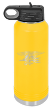 Load image into Gallery viewer, Seal Team Laser Engraved Water Bottle (Etched)
