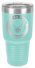 Load image into Gallery viewer, Air Force Veteran Laser Engraved Tumbler (Etched)
