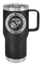 Load image into Gallery viewer, Marine Veteran Laser Engraved Mug (Etched)
