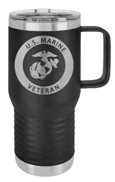 Marine Veteran Laser Engraved Mug (Etched)