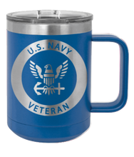 Load image into Gallery viewer, Navy Veteran Laser Engraved Mug (Etched)
