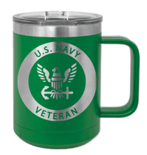 Load image into Gallery viewer, Navy Veteran Laser Engraved Mug (Etched)
