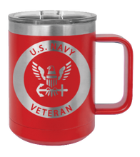 Load image into Gallery viewer, Navy Veteran Laser Engraved Mug (Etched)
