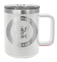 Load image into Gallery viewer, Navy Veteran Laser Engraved Mug (Etched)
