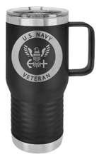 Load image into Gallery viewer, Navy Veteran Laser Engraved Mug (Etched)
