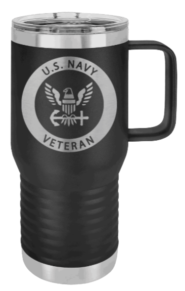 Navy Veteran Laser Engraved Mug (Etched)