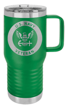 Load image into Gallery viewer, Navy Veteran Laser Engraved Mug (Etched)
