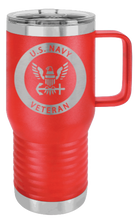 Load image into Gallery viewer, Navy Veteran Laser Engraved Mug (Etched)
