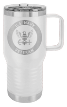 Load image into Gallery viewer, Navy Veteran Laser Engraved Mug (Etched)
