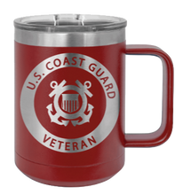 Load image into Gallery viewer, Coast Guard Veteran Laser Engraved Mug (Etched)
