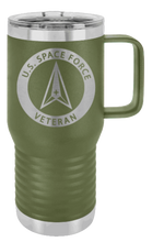 Load image into Gallery viewer, Space Force Veteran Laser Engraved Mug (Etched)
