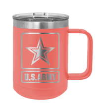 Load image into Gallery viewer, U.S. Army Laser Engraved Mug (Etched)
