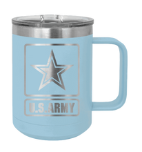 Load image into Gallery viewer, U.S. Army Laser Engraved Mug (Etched)
