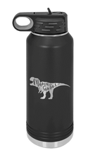 Load image into Gallery viewer, Mamasaurus Laser Engraved Water Bottle (Etched)
