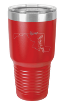 Load image into Gallery viewer, Maryland Home Laser Engraved Tumbler (Etched)
