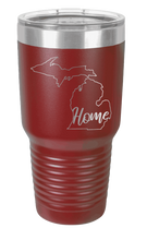 Load image into Gallery viewer, Michigan Home Laser Engraved Tumbler (Etched)
