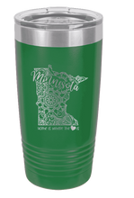 Load image into Gallery viewer, Minnesota - Home Is Where the Heart is Laser Engraved Tumbler (Etched)
