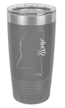 Load image into Gallery viewer, Mississippi Home Laser Engraved Tumbler (Etched)
