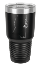 Load image into Gallery viewer, Mississippi Home Laser Engraved Tumbler (Etched)
