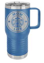 Load image into Gallery viewer, Mom Life Laser Engraved Mug (Etched)
