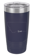 Load image into Gallery viewer, Montana Home Laser Engraved Tumbler (Etched)
