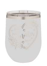 Load image into Gallery viewer, Mother with Names - Customizable - Laser Engraved Wine Tumbler (Etched)
