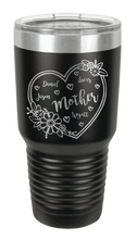 Load image into Gallery viewer, Mother with Names - Customizable - Laser Engraved Tumbler (Etched)
