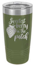 Load image into Gallery viewer, Sweetest Berry in the Patch Laser Engraved Tumbler (Etched)
