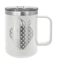 Load image into Gallery viewer, Strawberry Laser Engraved Mug (Etched)
