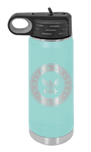 Load image into Gallery viewer, U.S. Navy Laser Engraved Water Bottle (Etched)
