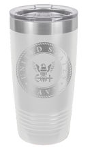 Load image into Gallery viewer, U.S. Navy Laser Engraved Tumbler (Etched)

