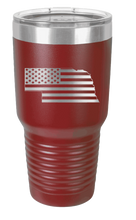 Load image into Gallery viewer, Nebraska State American Flag Laser Engraved Tumbler (Etched)
