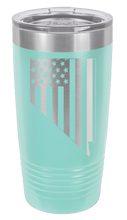 Load image into Gallery viewer, Nevada State American Flag Laser Engraved Tumbler (Etched)
