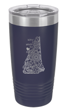 Load image into Gallery viewer, New Hampshire - Home Is Where the Heart is Laser Engraved Tumbler (Etched)
