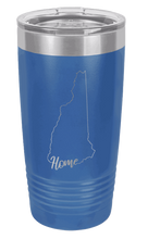 Load image into Gallery viewer, New Hampshire Home Laser Engraved Tumbler (Etched)
