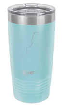 Load image into Gallery viewer, New Hampshire Home Laser Engraved Tumbler (Etched)
