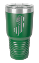 Load image into Gallery viewer, New Jersey State American Flag Laser Engraved Tumbler (Etched)
