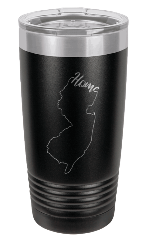 New Jersey Home Laser Engraved Tumbler (Etched)