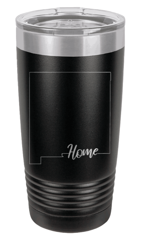 New Mexico Home Laser Engraved Tumbler (Etched)