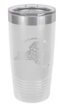 Load image into Gallery viewer, New York - Home Is Where the Heart is Laser Engraved Tumbler (Etched)
