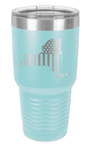 Load image into Gallery viewer, New York State American Flag Laser Engraved Tumbler (Etched)

