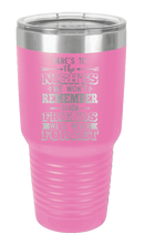 Load image into Gallery viewer, Nights We Won&#39;t Forget Laser Engraved Tumbler (Etched)
